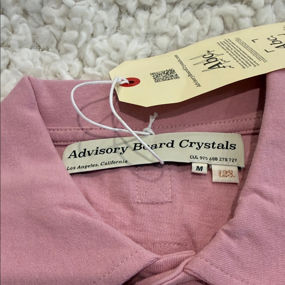 Abc Pink Polo Shirt for Men - Picture 2 of 6